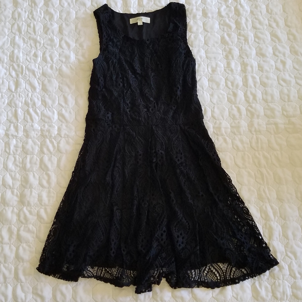 Black Lace Dress Sz L